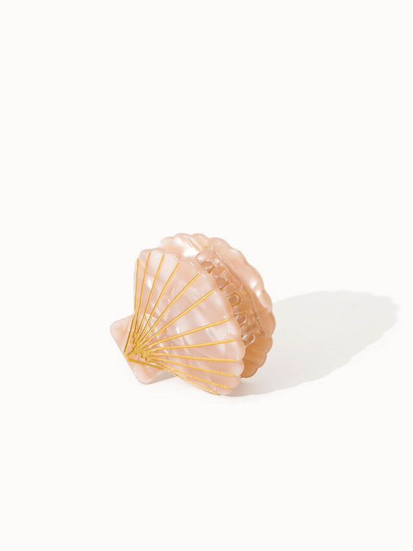 Barrette Beige Shell