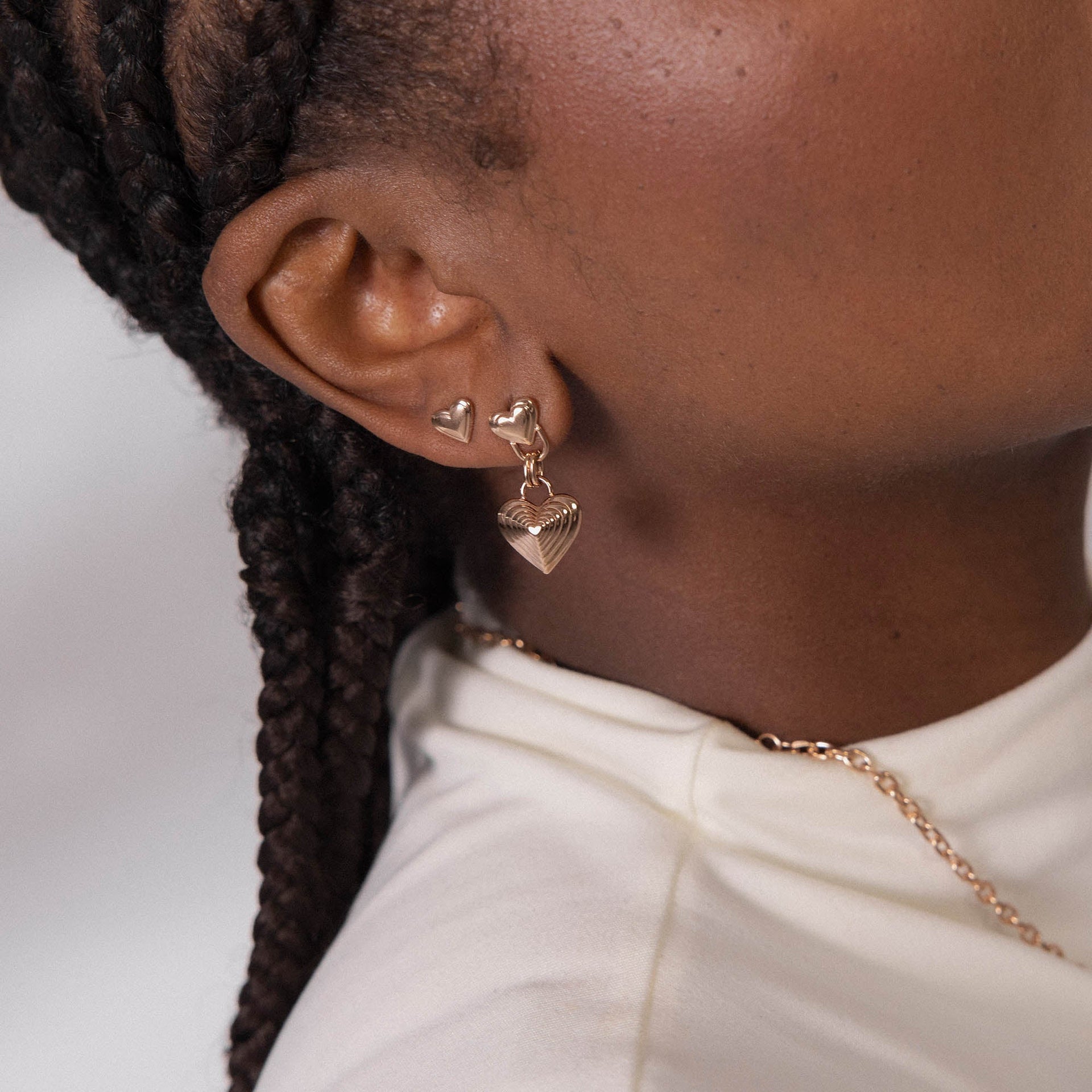 Boucles d'Oreilles Whispering Hearts