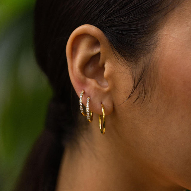 Set Boucles d'Oreilles Lovely Glitter