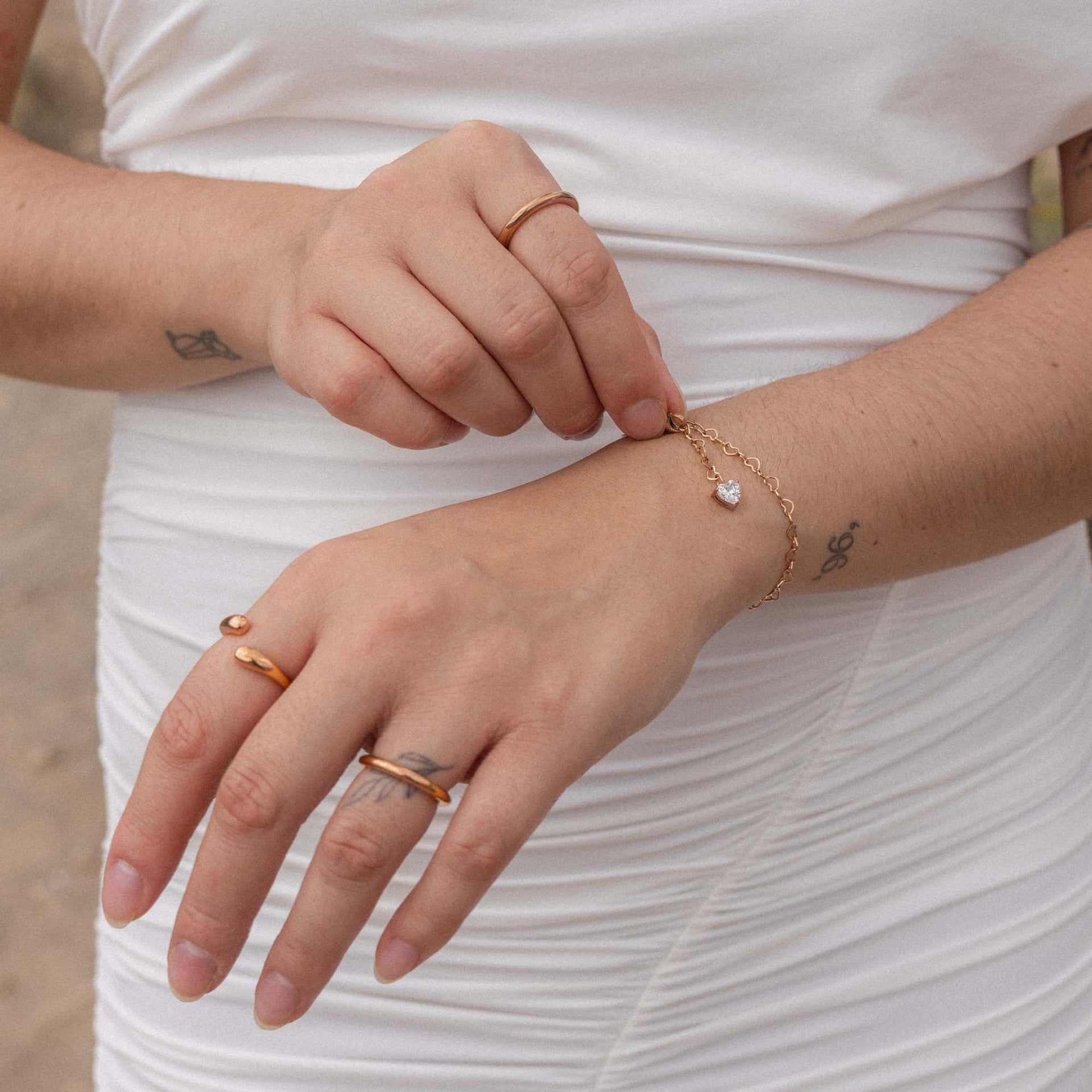 Set Bracelets Endless Love