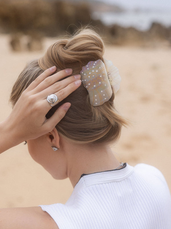 Barrette à cheveux Seafoam
