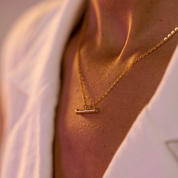 Collier Glitter Toggle