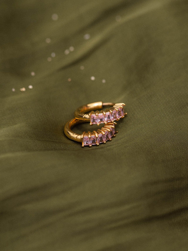 Boucle d'Oreille Pink Glamor