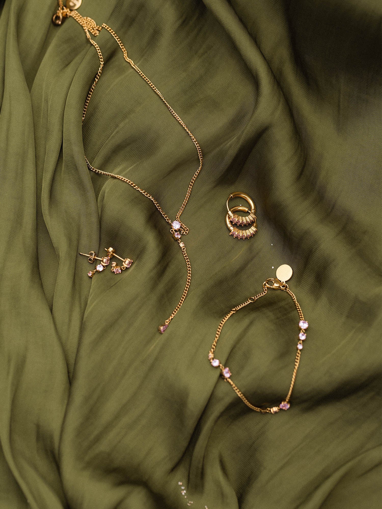 Boucle d'Oreille Pink Glamor