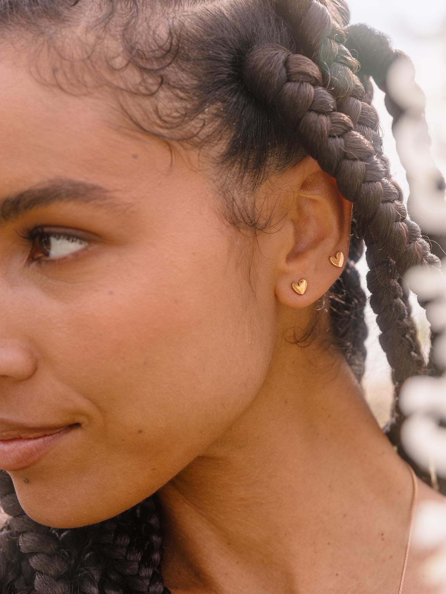 Tiny Heart Earring