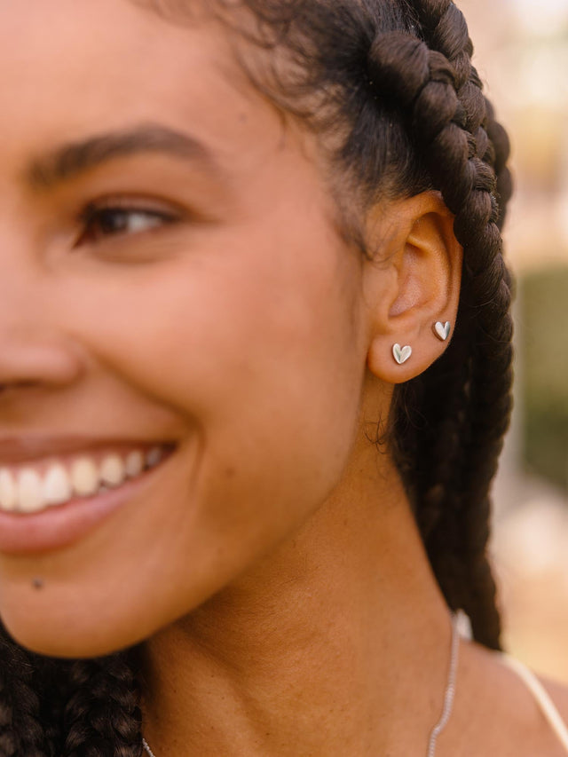 Tiny Heart Earring