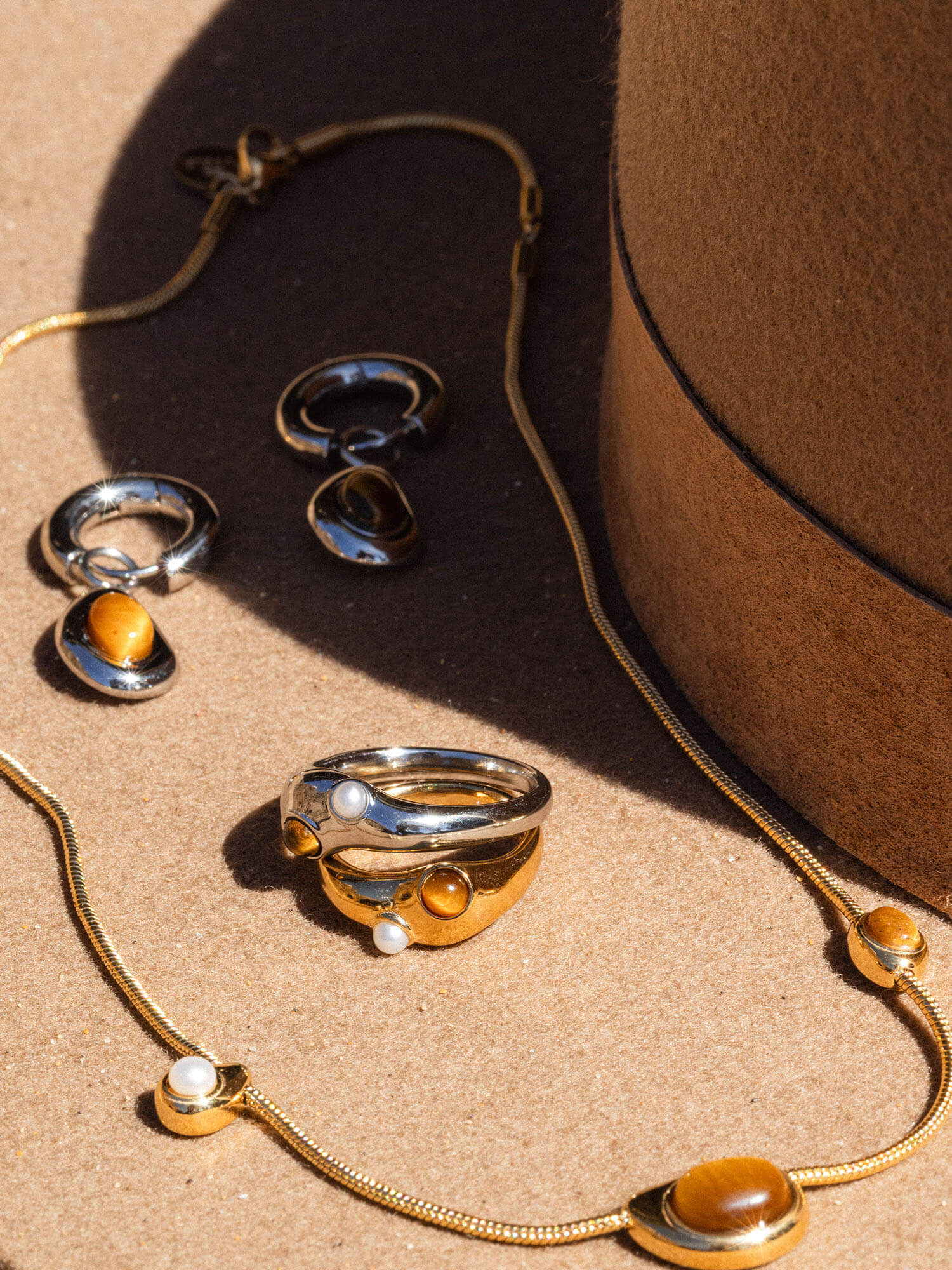 Bague Golden Gaze