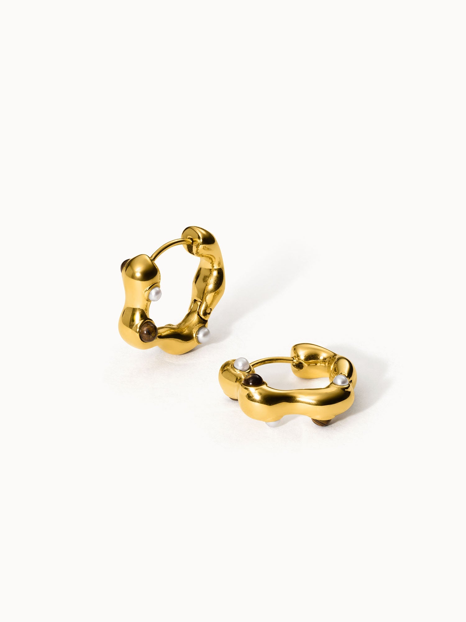 Boucles d'Oreilles Golden Gaze