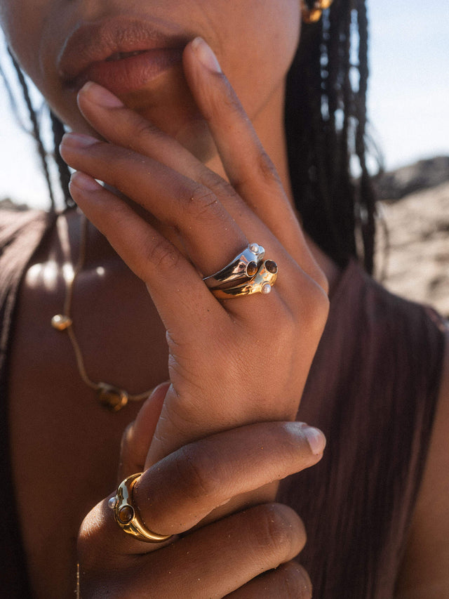 Bague Golden Gaze