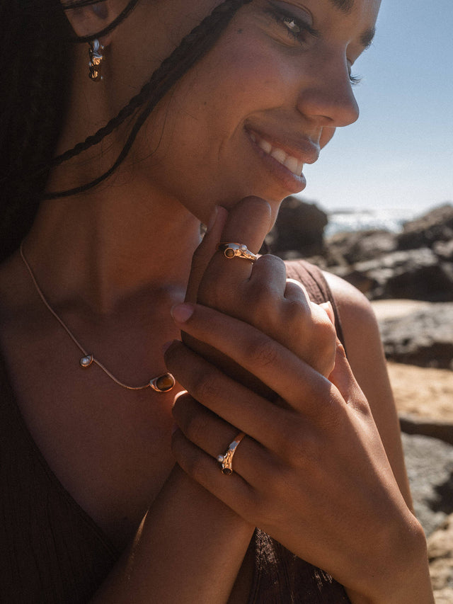 Bague Golden Gaze