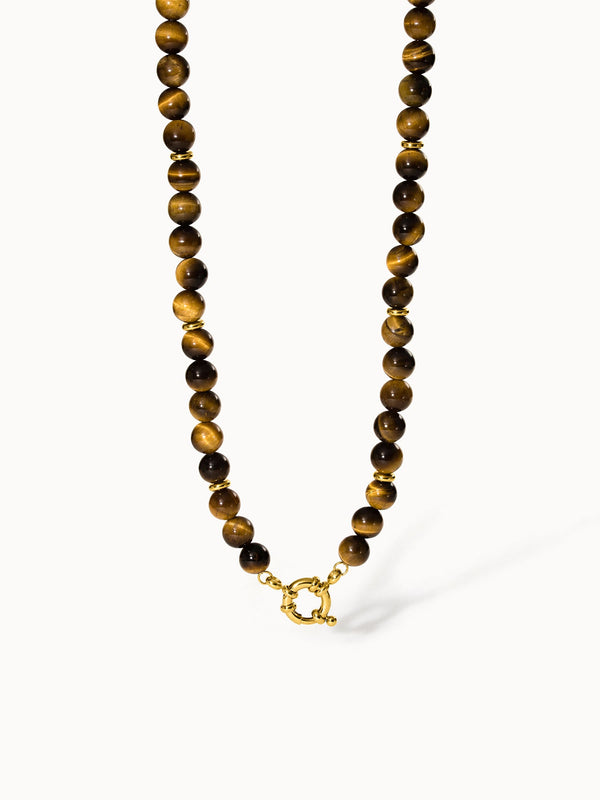Collier Charms Tiger's Eye
