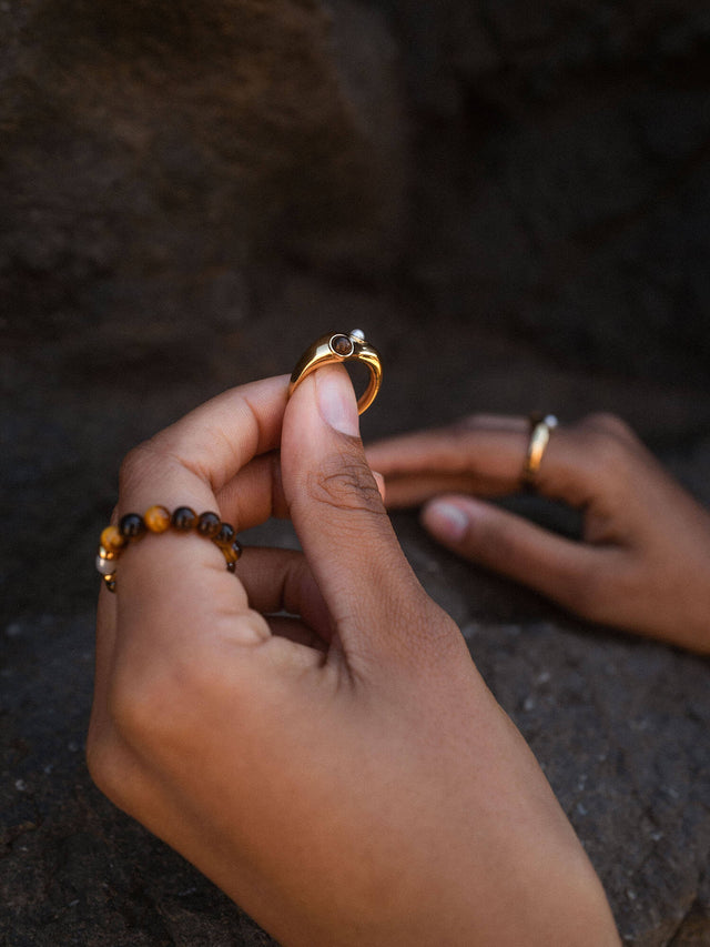 Bague Golden Gaze
