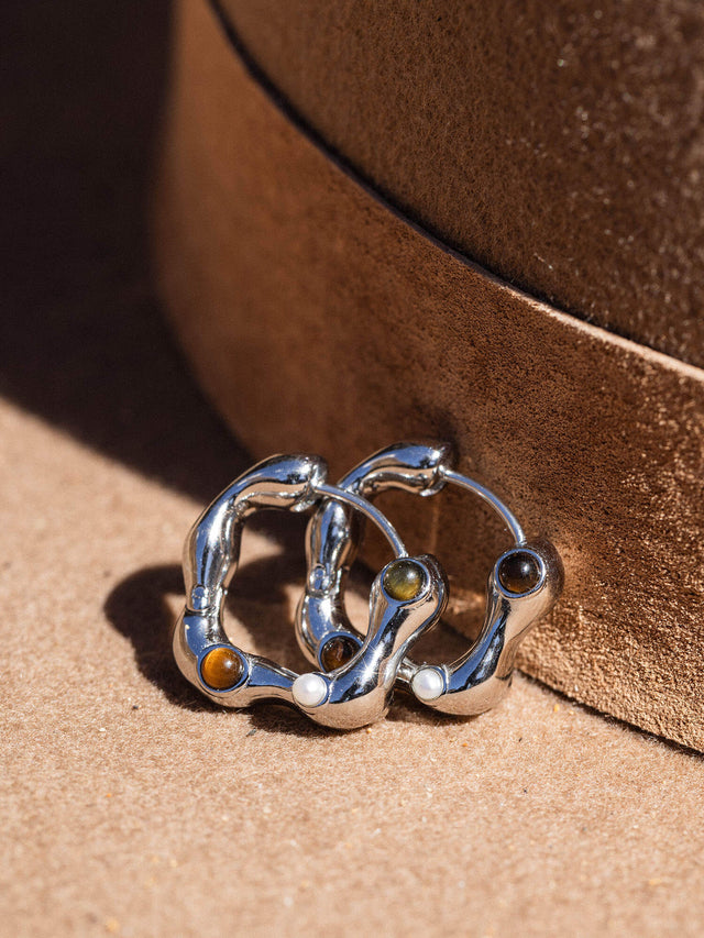 Boucles d'Oreilles Golden Gaze