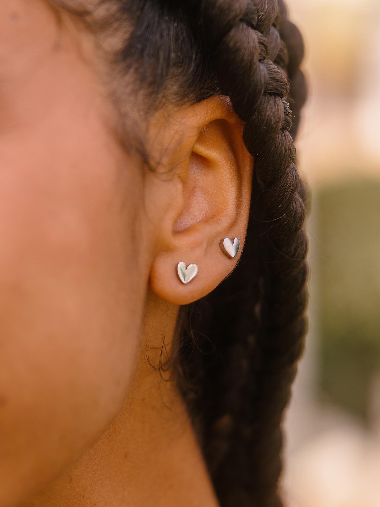 Tiny Heart Earring