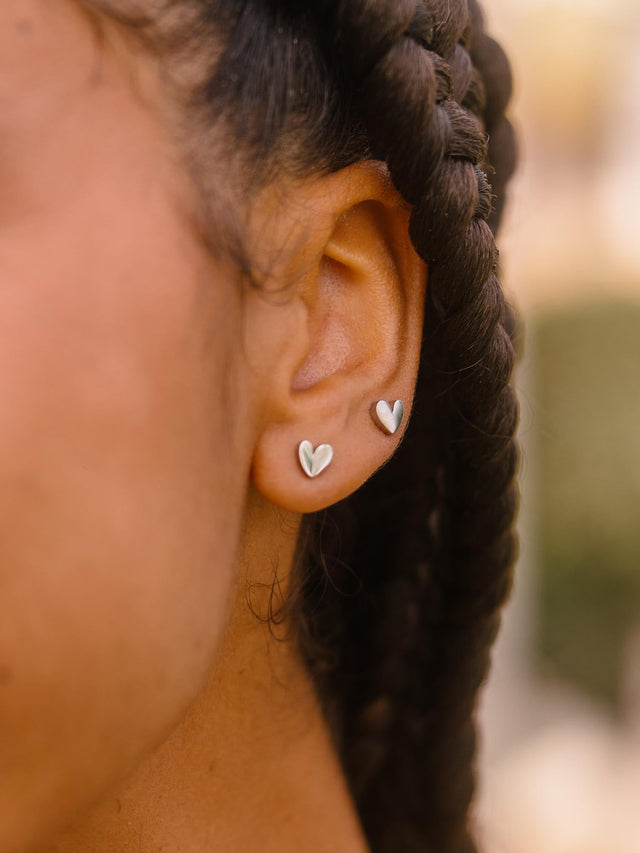 Tiny Heart Earring