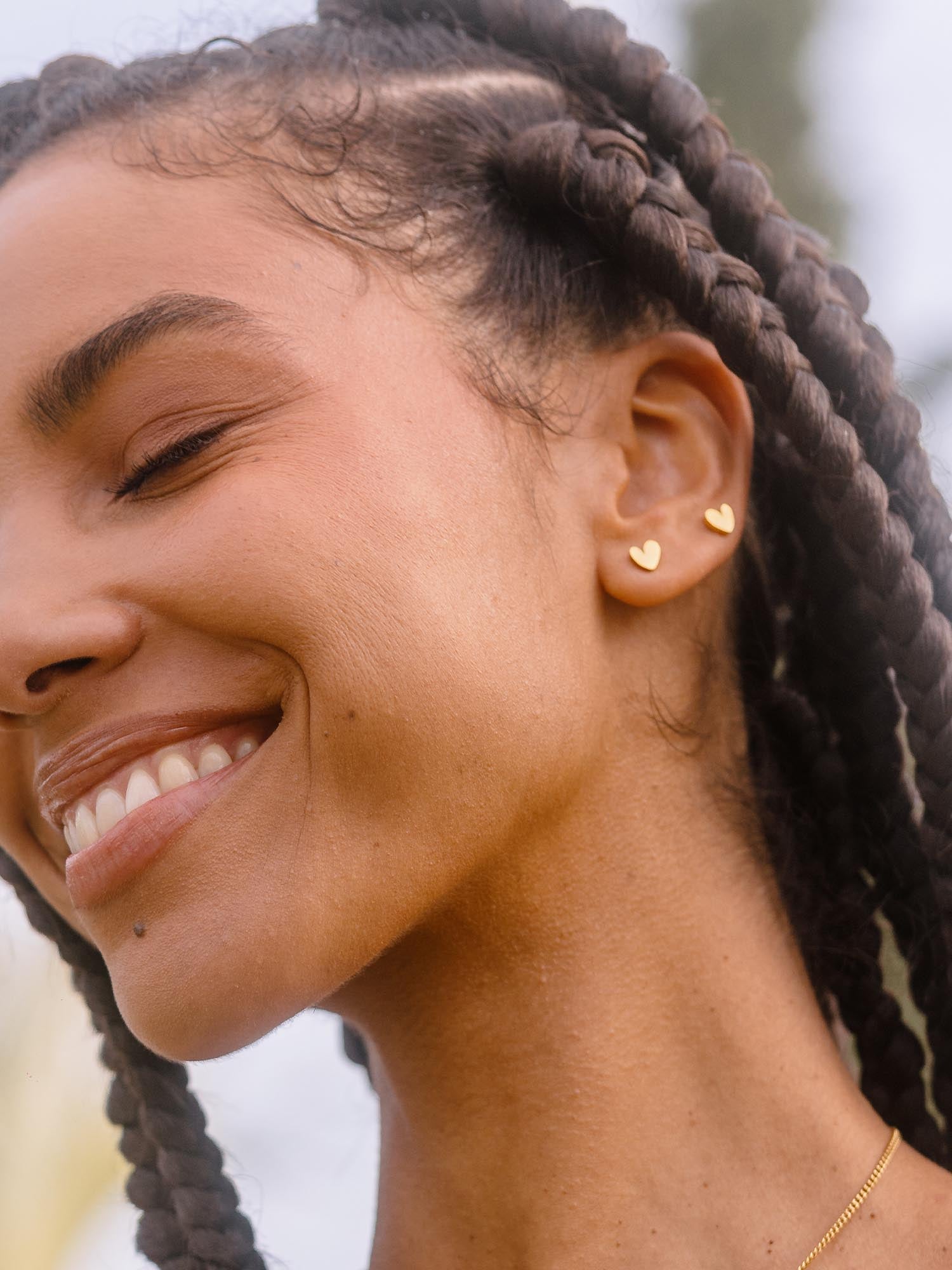 Tiny Heart Earring