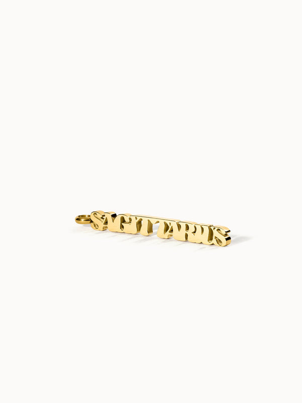 Charm Lettre Sagittarius