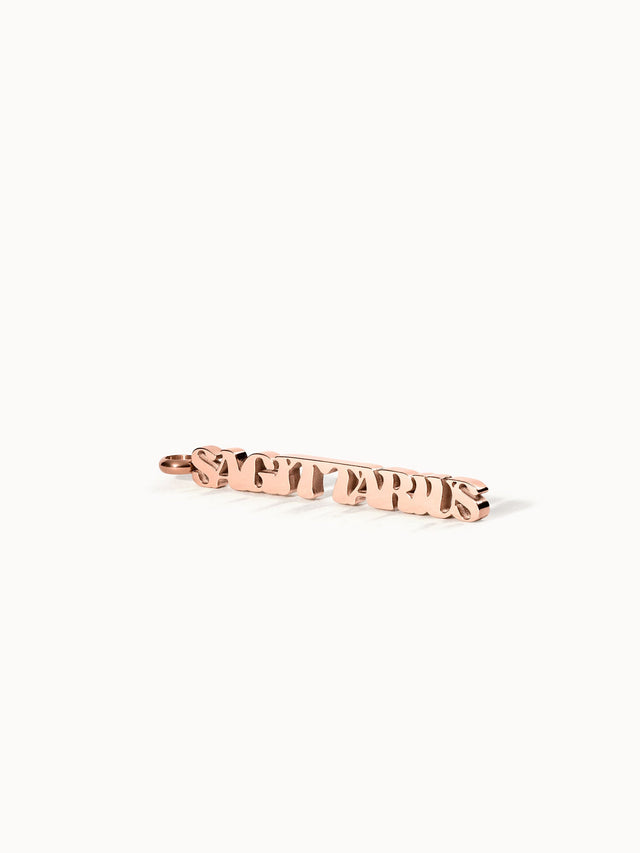 Charm Lettre Sagittarius
