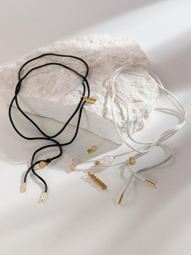 Black Satin Necklace