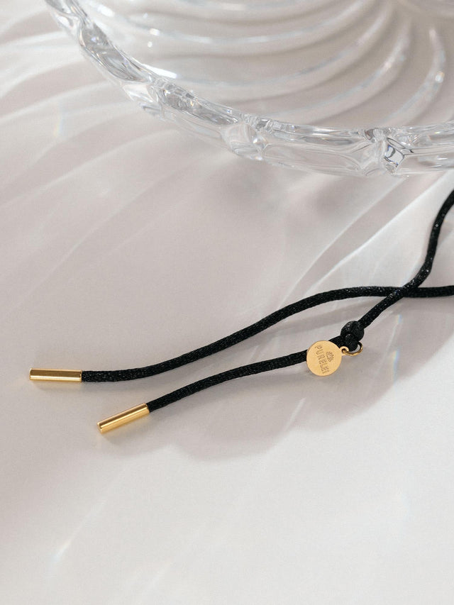 Black Satin Necklace