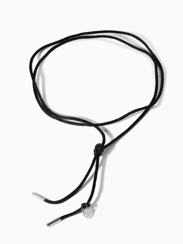 Black Satin Necklace