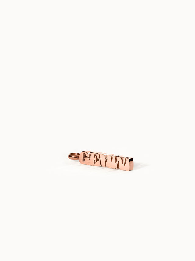 Charm Lettre Gemini