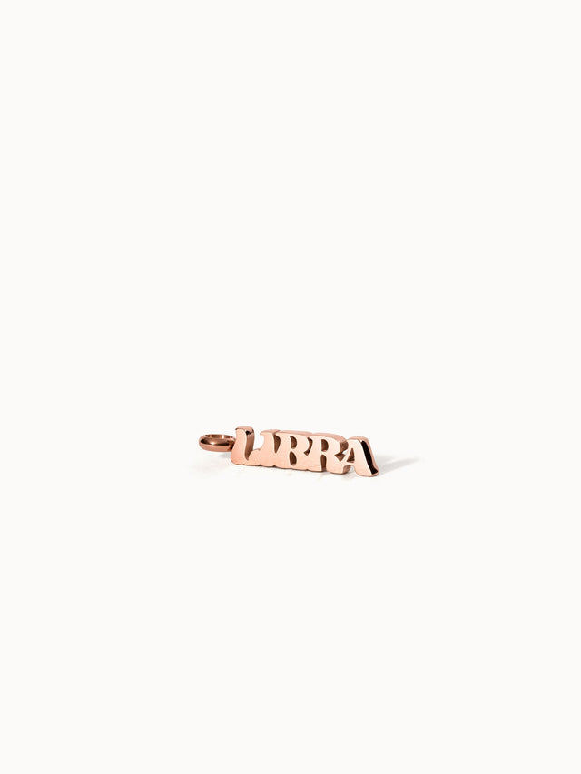 Charm Lettre Libra