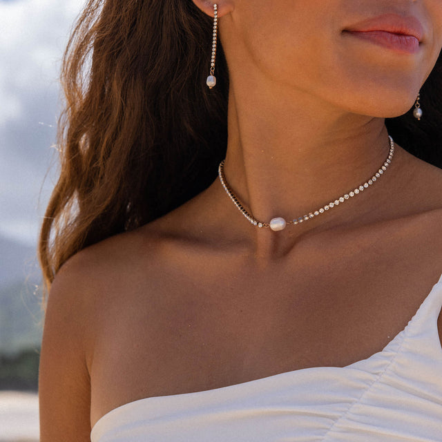 Collier Shimmering Pearl