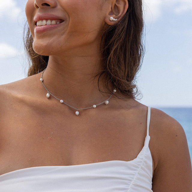 Collier Pearl Drop