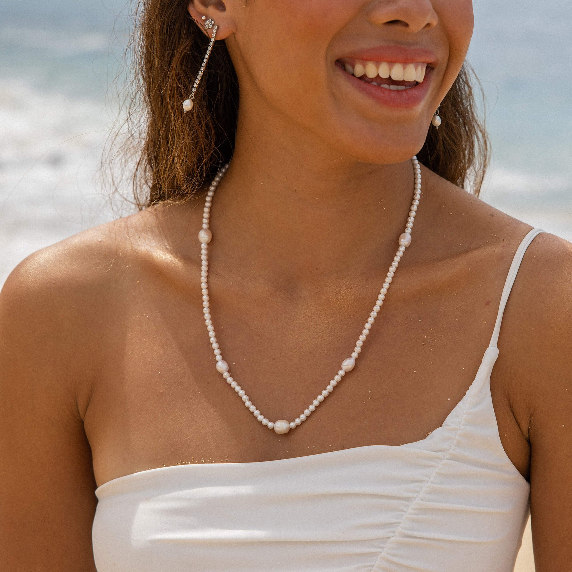 Boucles d'Oreilles Shimmering Pearl