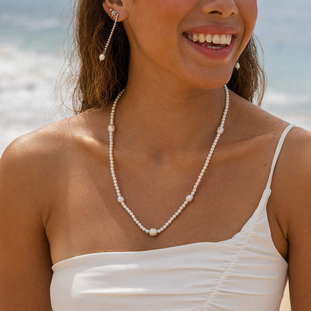 Boucles d'Oreilles Shimmering Pearl