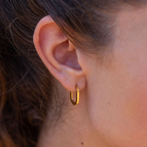 Boucles d'Oreilles Charming Hoop