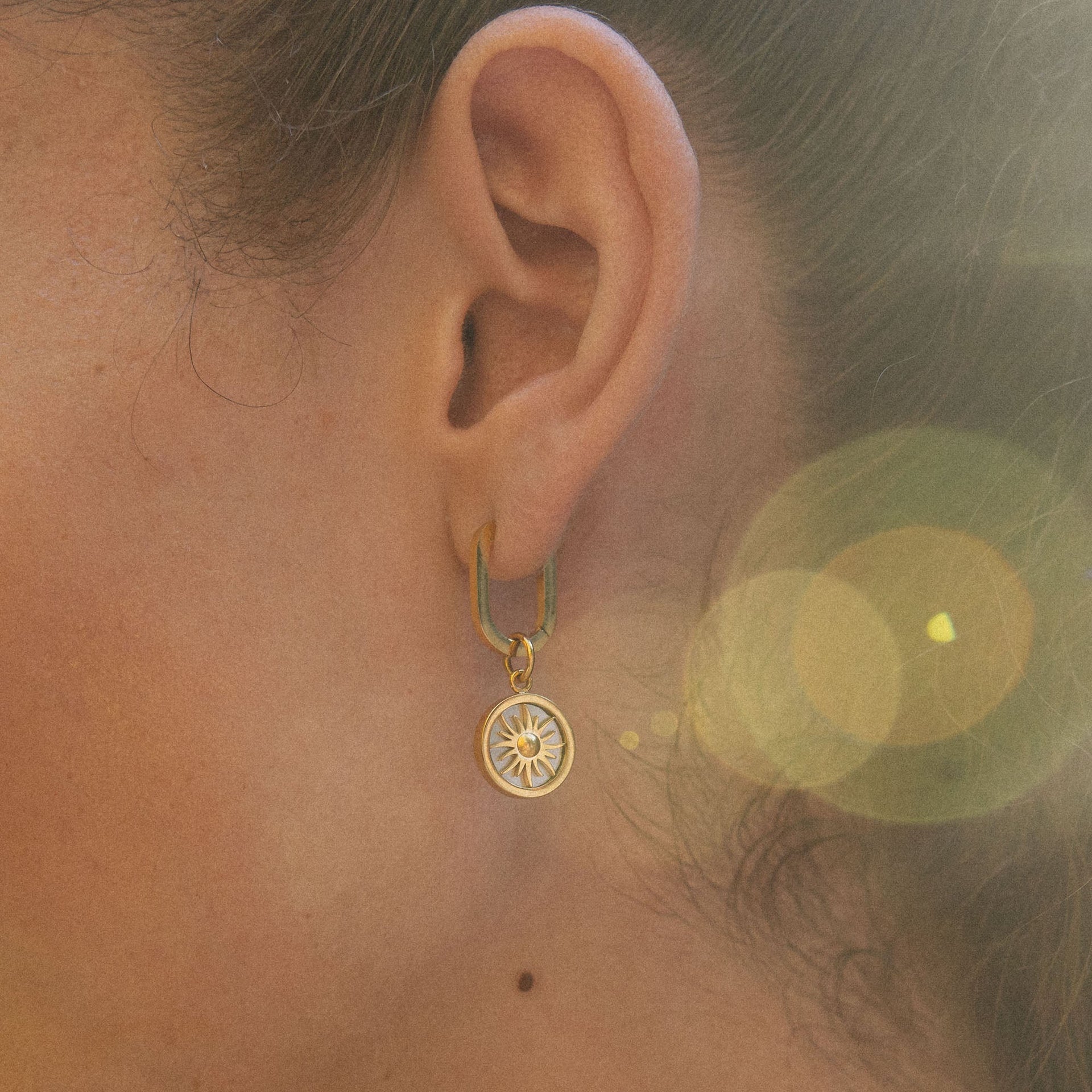 Boucles d'Oreilles Charming Hoop