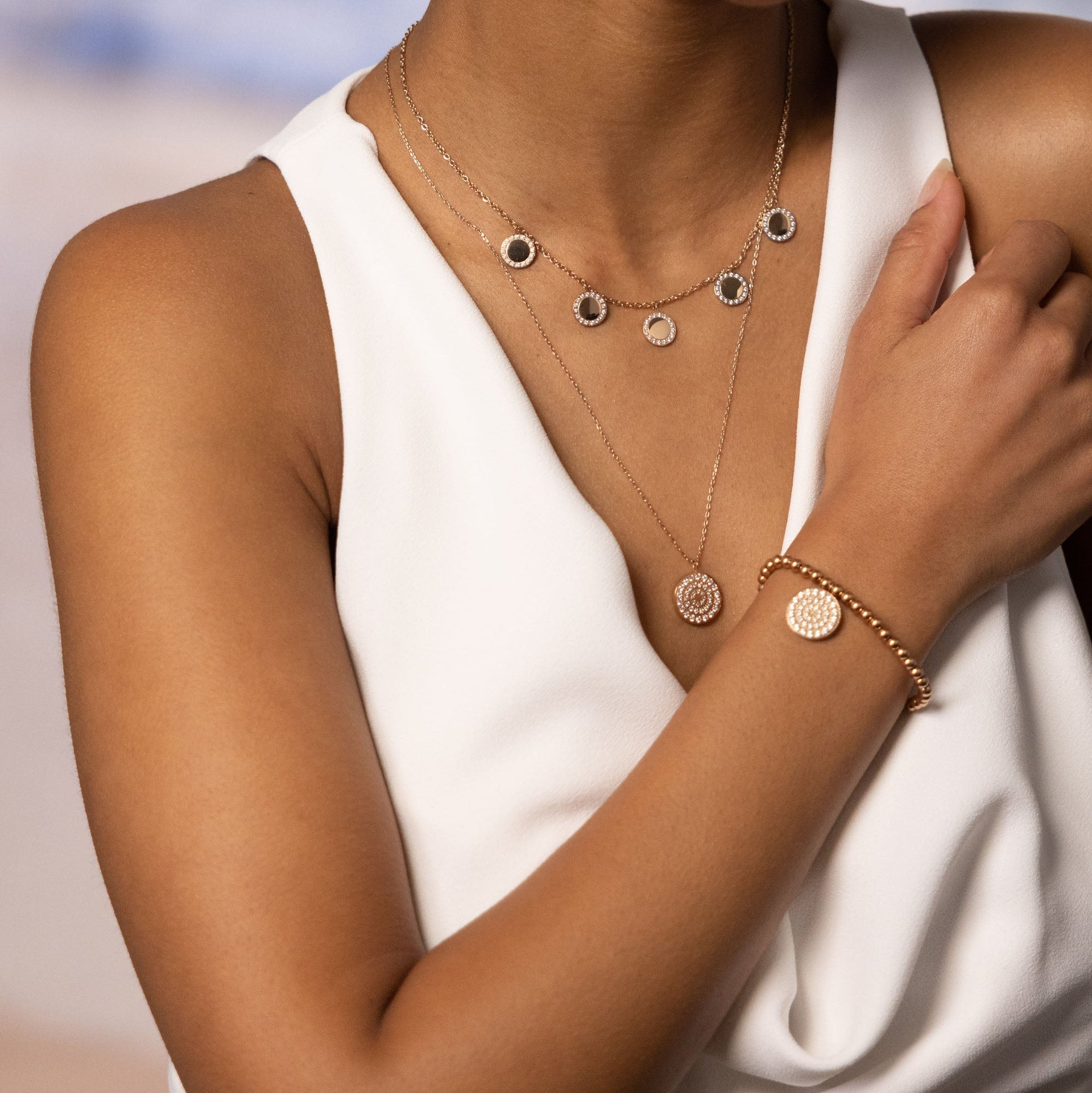 Collier Coin Shining