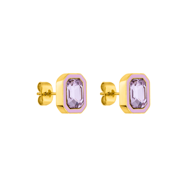 Purple Power Earring