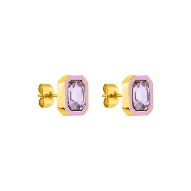 Purple Power Earring
