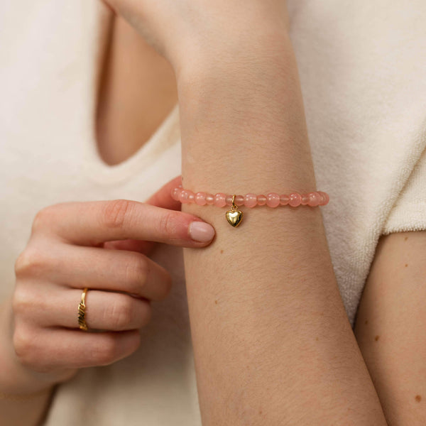 Bracelet Peachy Heart
