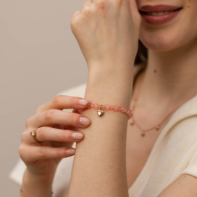 Bracelet Peachy Heart