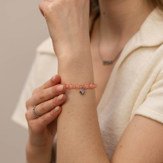 Bracelet Peachy Heart