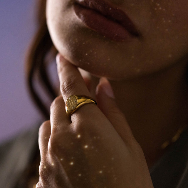 Gemini Zodiac Ring