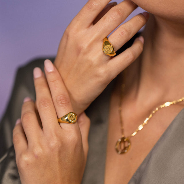 Capricorn Zodiac Ring