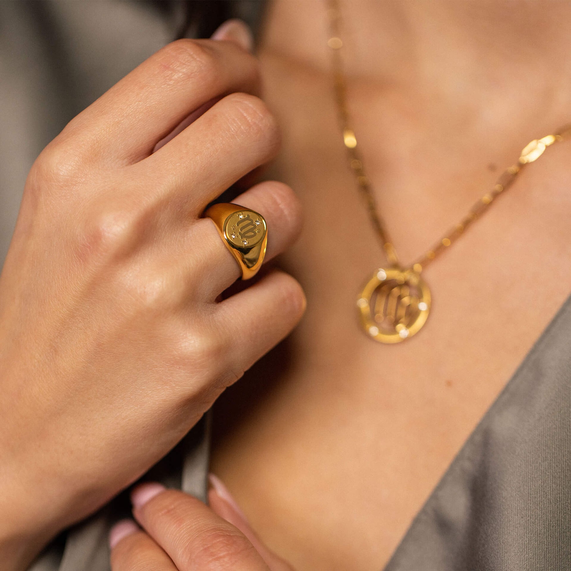 Virgo Zodiac Ring