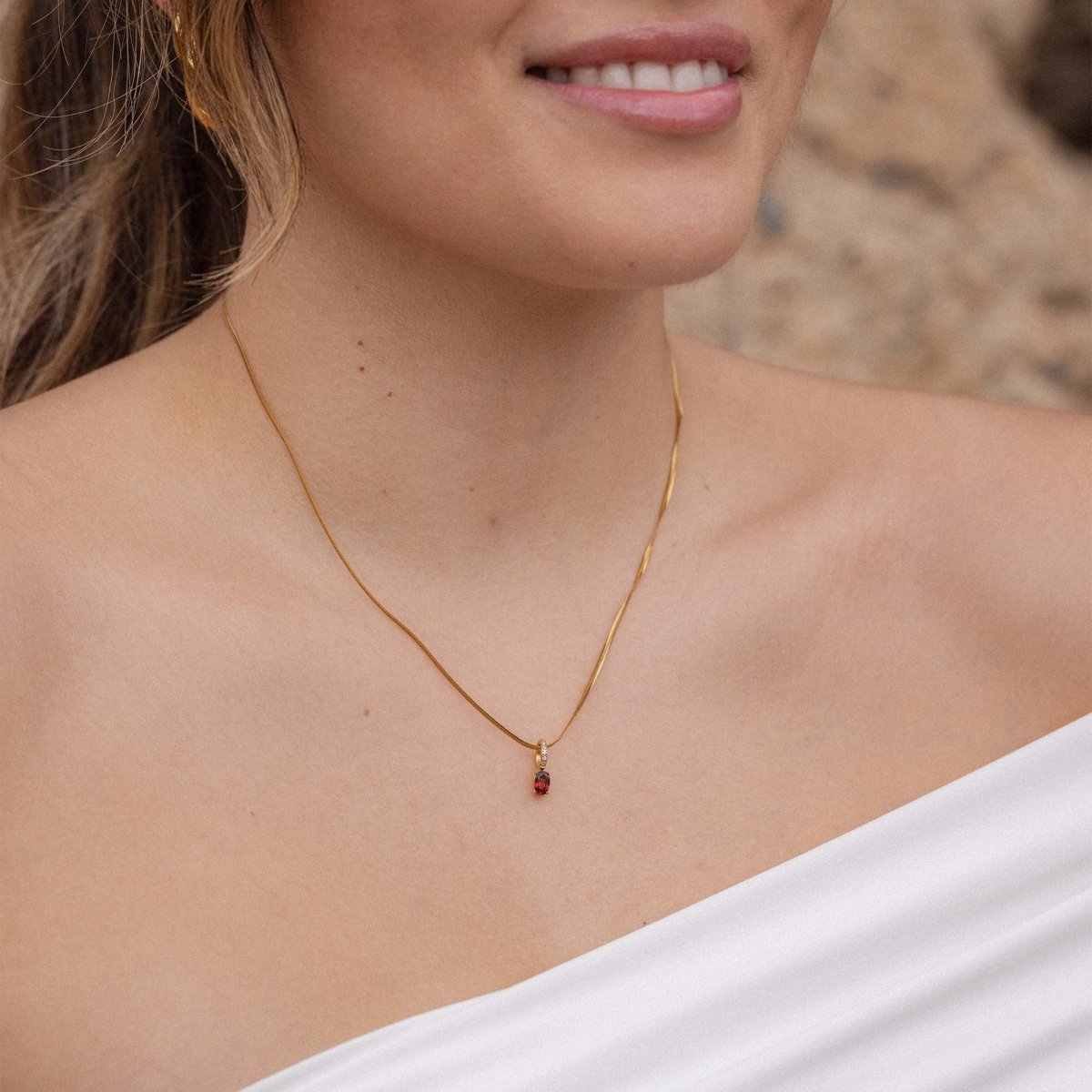 Birthstone January Garnet - INT PURELEI