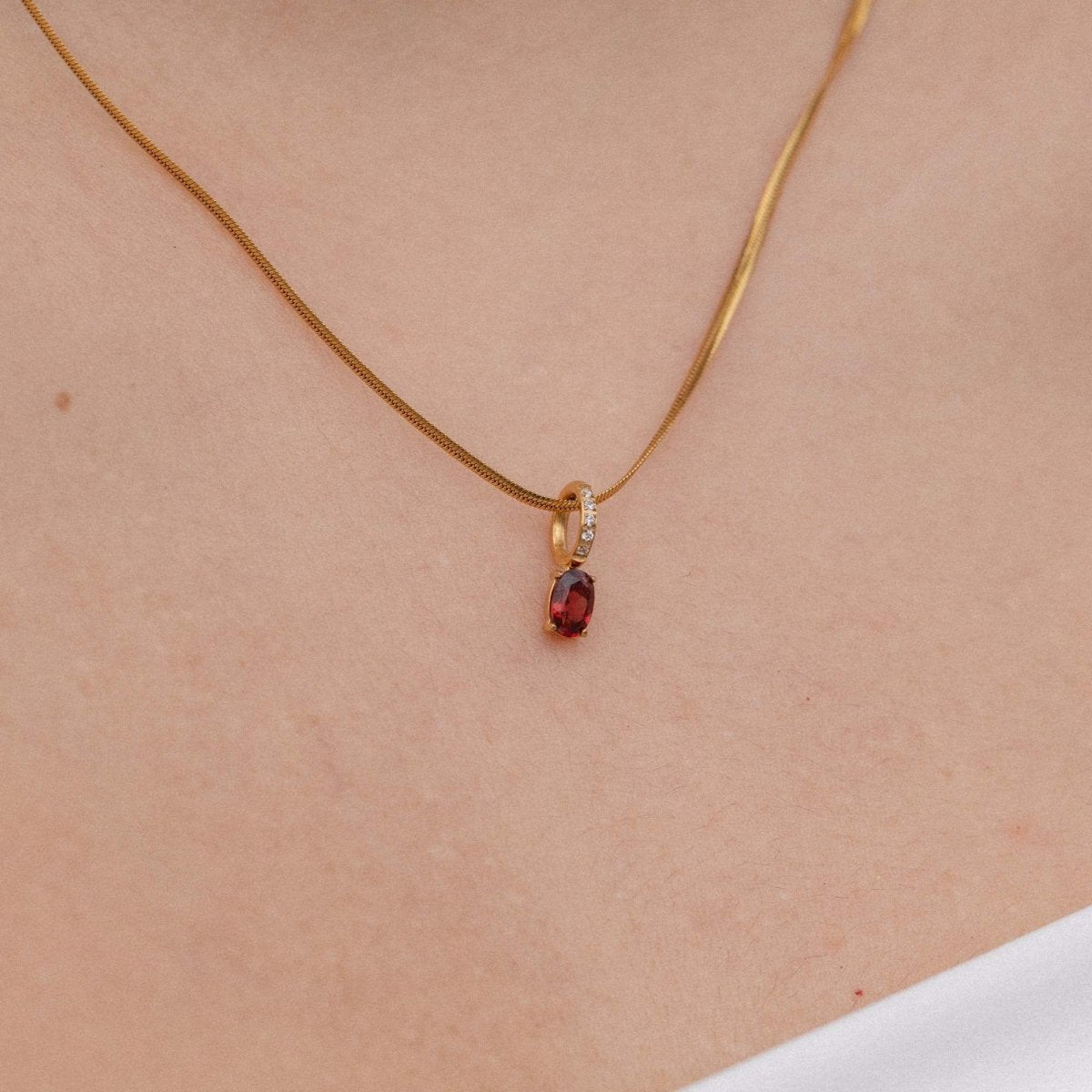 Birthstone January Garnet - INT PURELEI