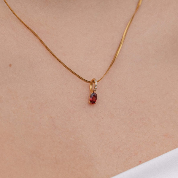 Birthstone January Garnet - INT PURELEI
