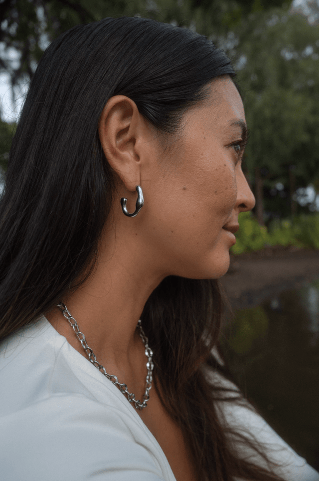 Flowing earrings - INT PURELEI