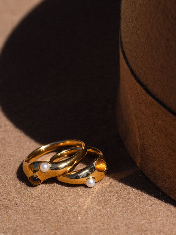 Golden Gaze Ring - INT PURELEI