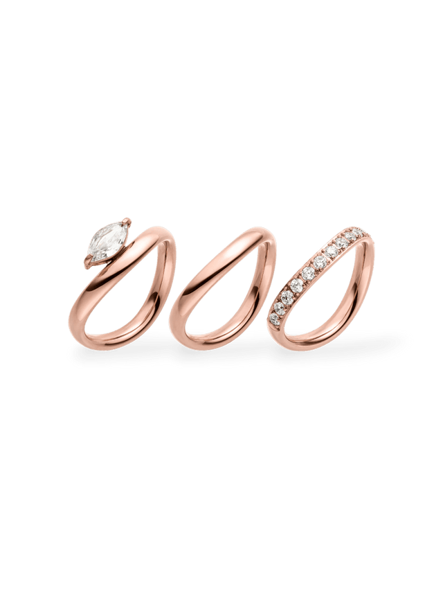 Lumi Trio Ring Set - INT PURELEI