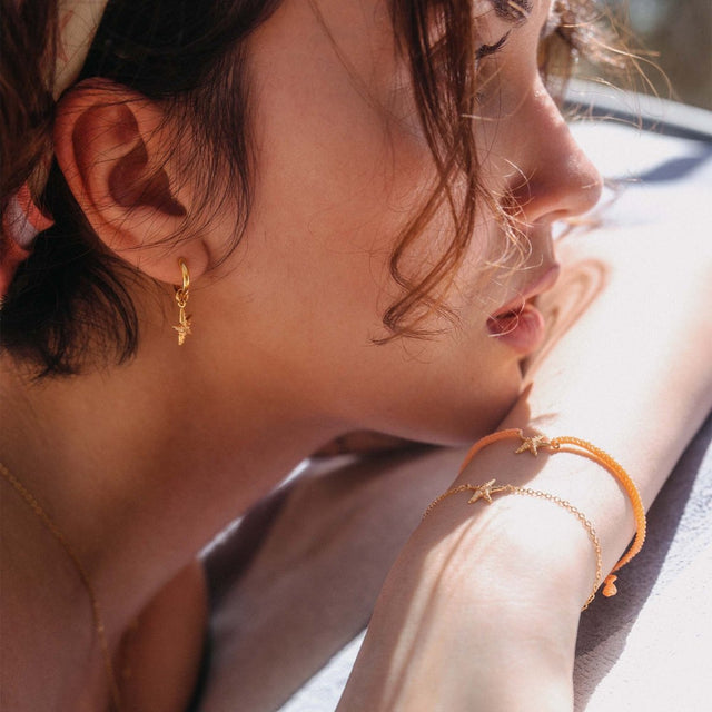 Mahina Club Beach Star Orange Bracelet - INT PURELEI