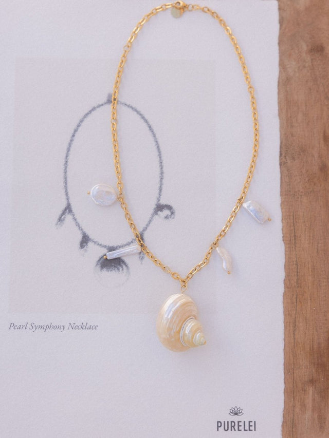 Opulent Shell Necklace - INT PURELEI